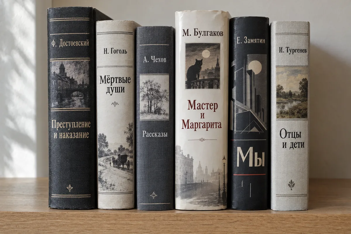 Визуализация книжного комплекта «Графит и бумага»
