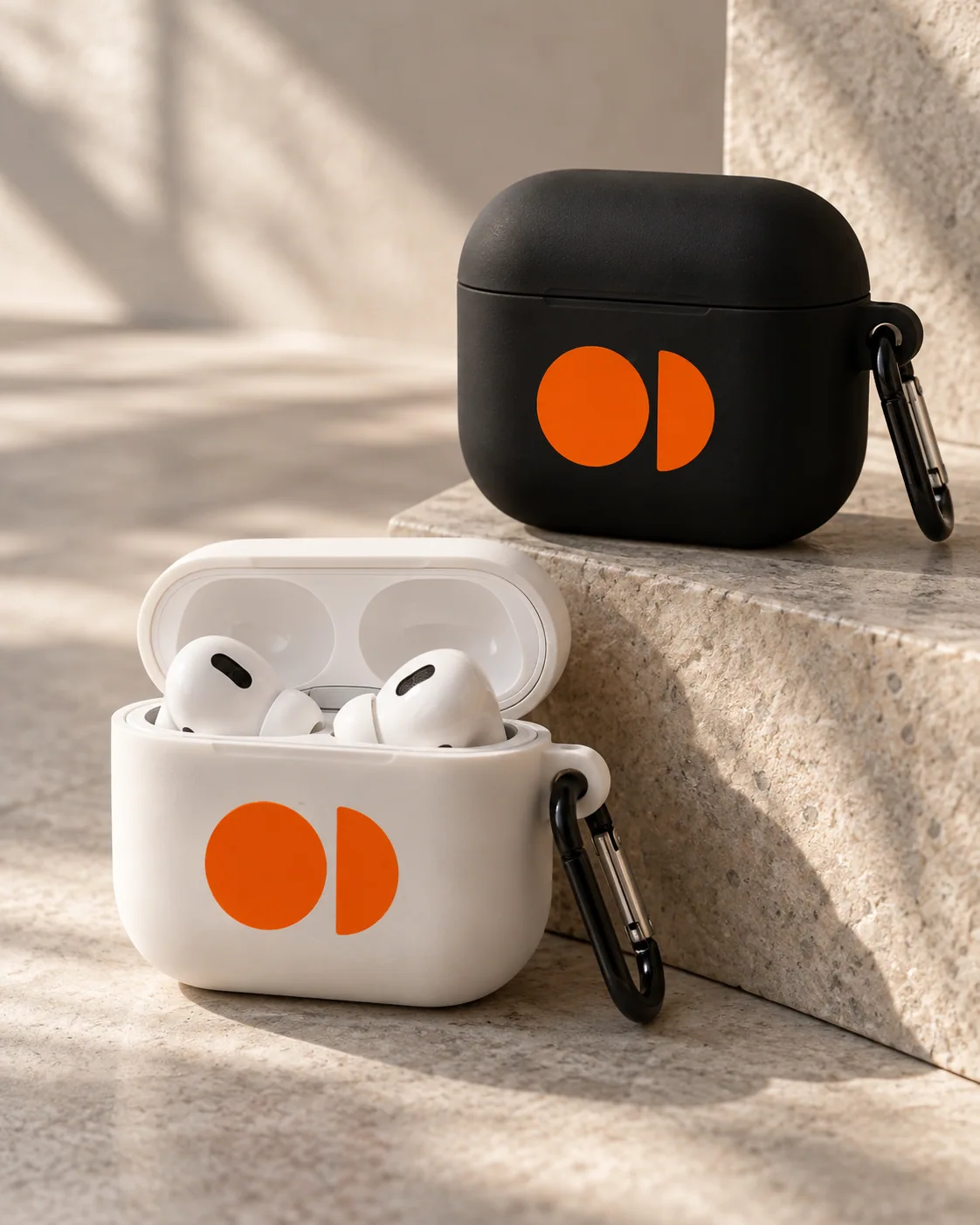 Печать на чехлах AirPods — визуализация